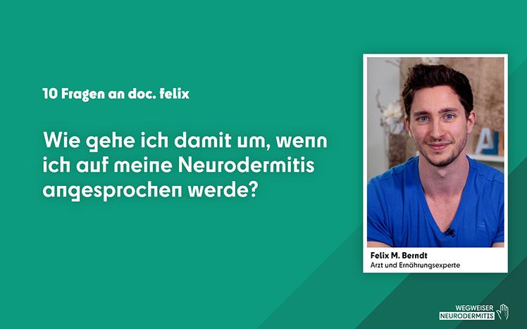 Wie gehe ich damit um, wenn ich auf meine Neurodermitis angesprochen werde?